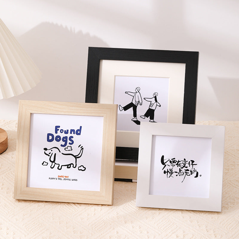 3-Pack Mini Wooden Frames Set