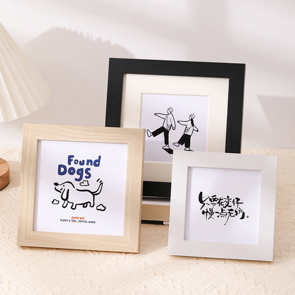 3-Pack Mini Wooden Frames Set