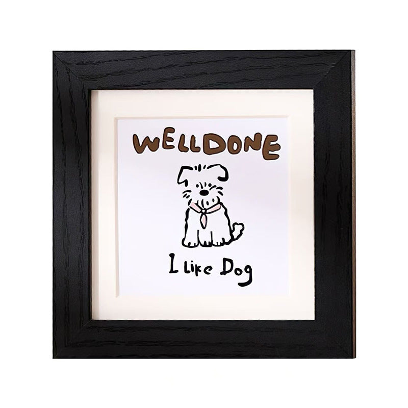 3-Pack Mini Wooden Frames Set