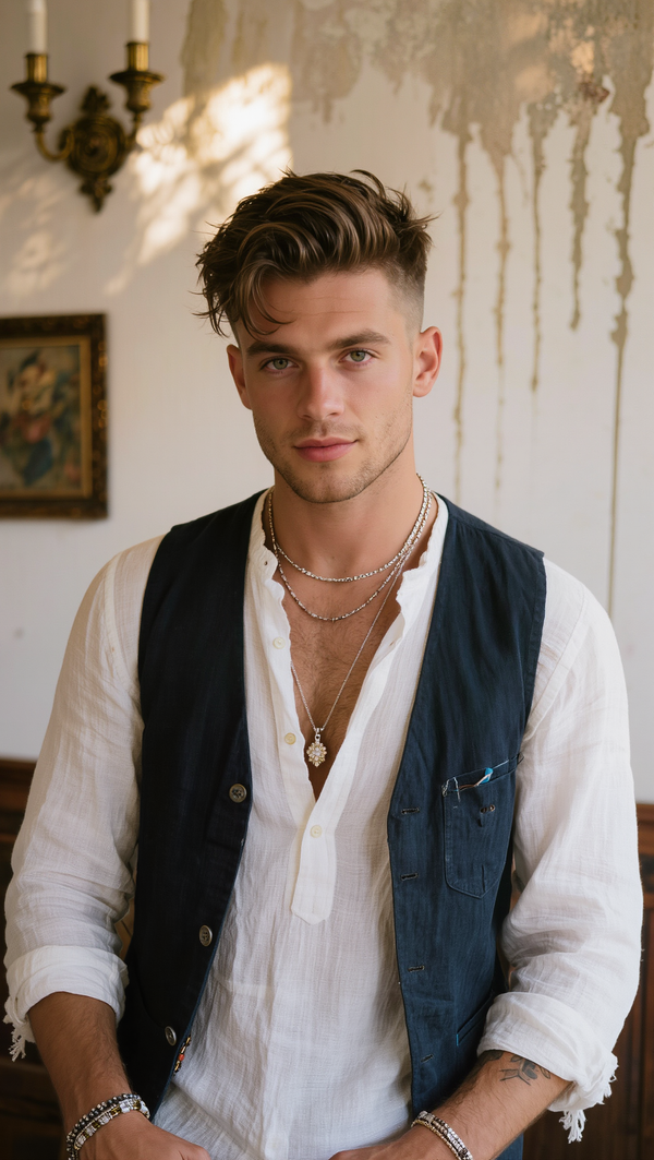Bohemian Fade Style